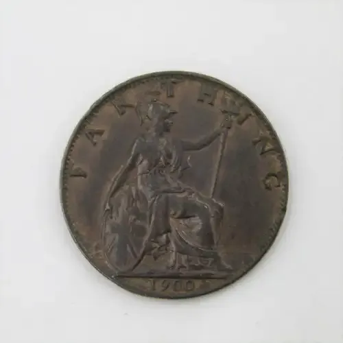1900 Great Britain Victoria Farthing - AU +