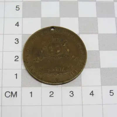 1911 Coronation of George 5 medallion - NATAL