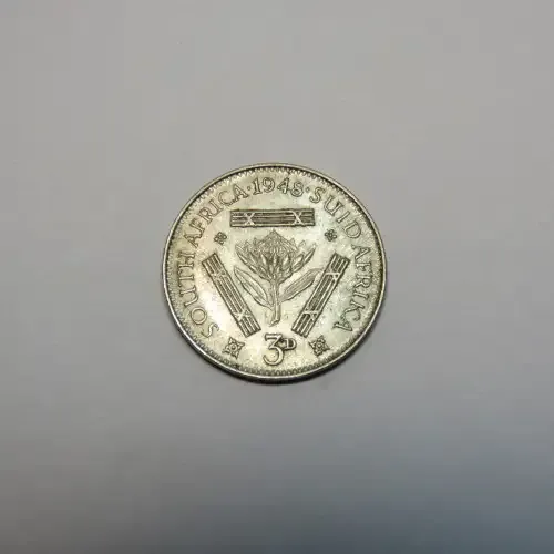 1948 South Africa three pence - AU