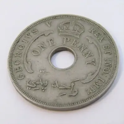 1935 British West Africa Penny - XF