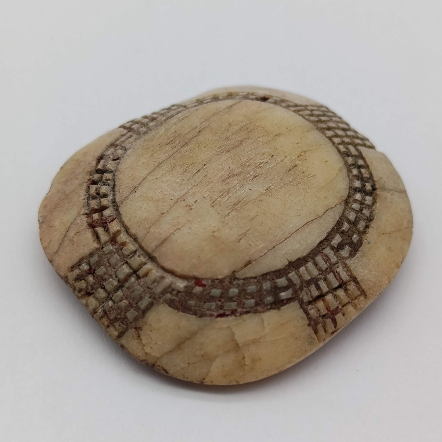 Original Ovambo Omakipa/Ekipa button from Namibia