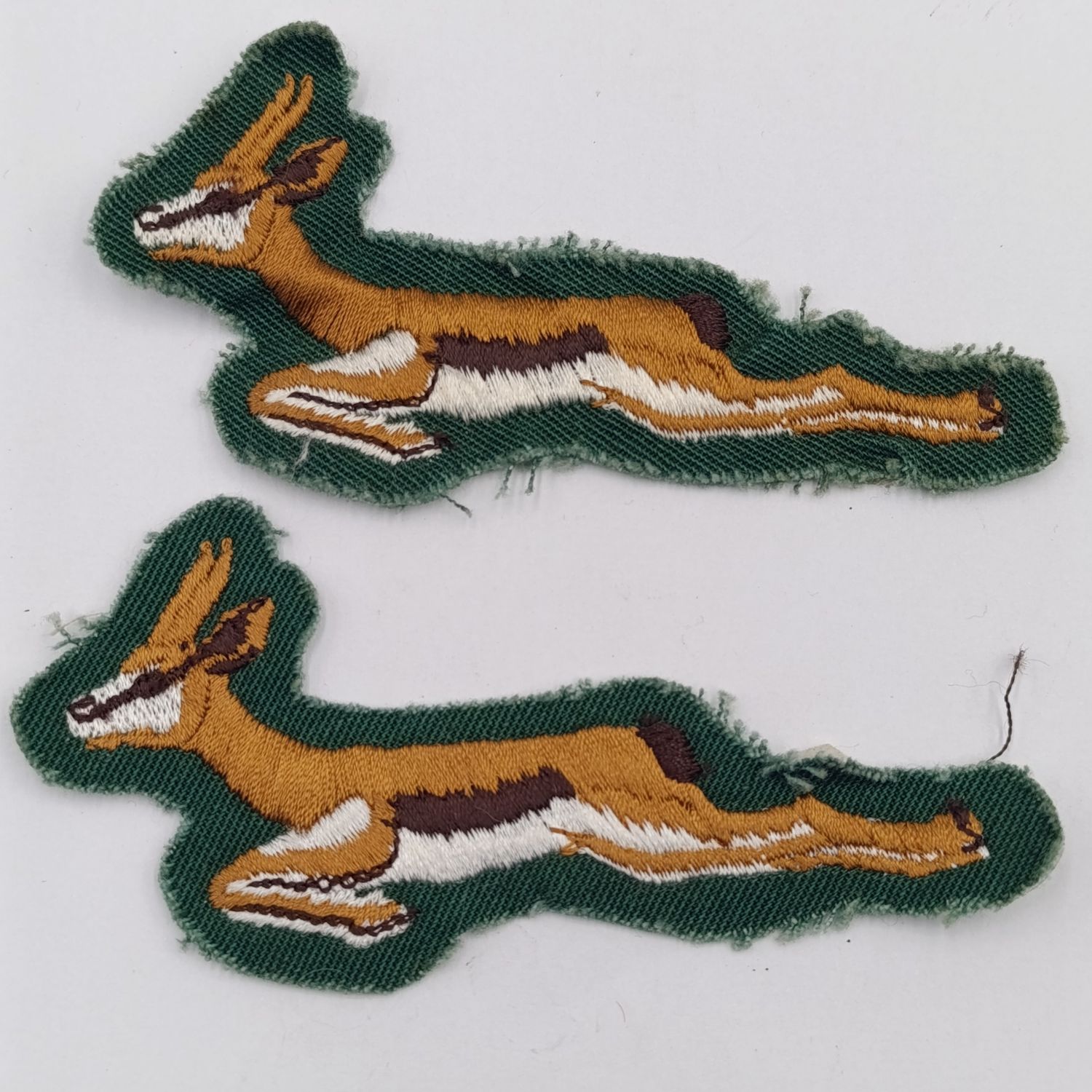 Pair of 1960&#39;s Springbok Rygby original badges - Given by springbok player to my client