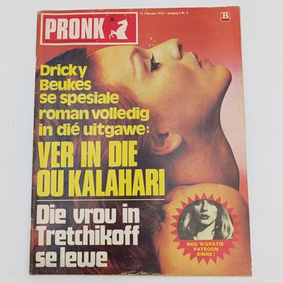 Vintage Pronk magazine - 21 February 1975 issue