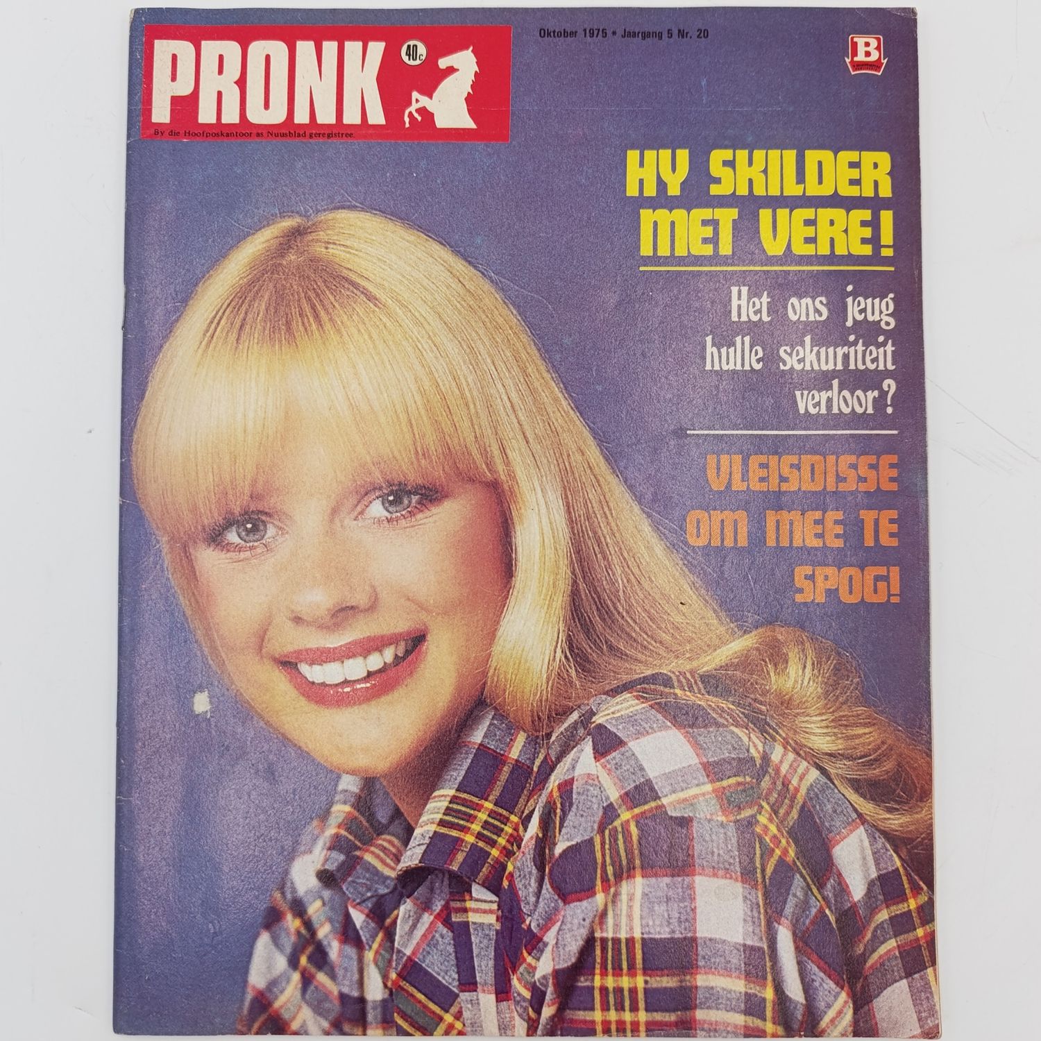Vintage Pronk magazine - October 1975 issue