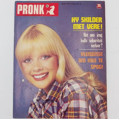 Vintage Pronk magazine - October 1975 issue