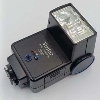 Vintage Vivitar Auto Thyristor 2800 camera flash - working