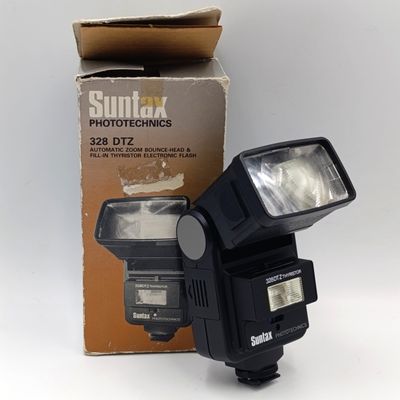 Vintage Suntax 328 DTZ Automatic camera flash in box - working