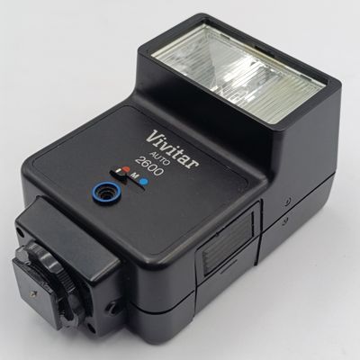 Vintage Vivitar Auto 2600 camera flash - working