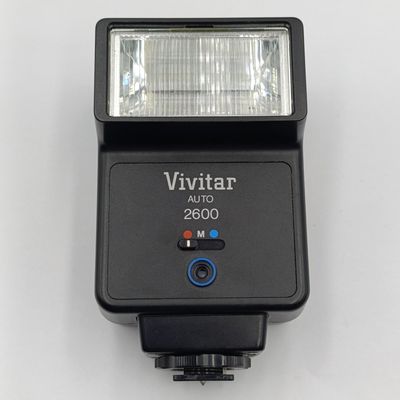 Vintage Vivitar Auto 2600 camera flash - working