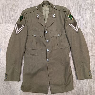 SADF Corporal step-outs tunic with SA Infantry school flashes