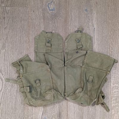 SADF Kidney pouches with attached ammo pouches