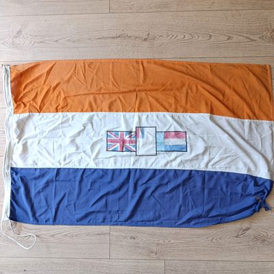 Old South African flag - 130cm x 80cm - some damage