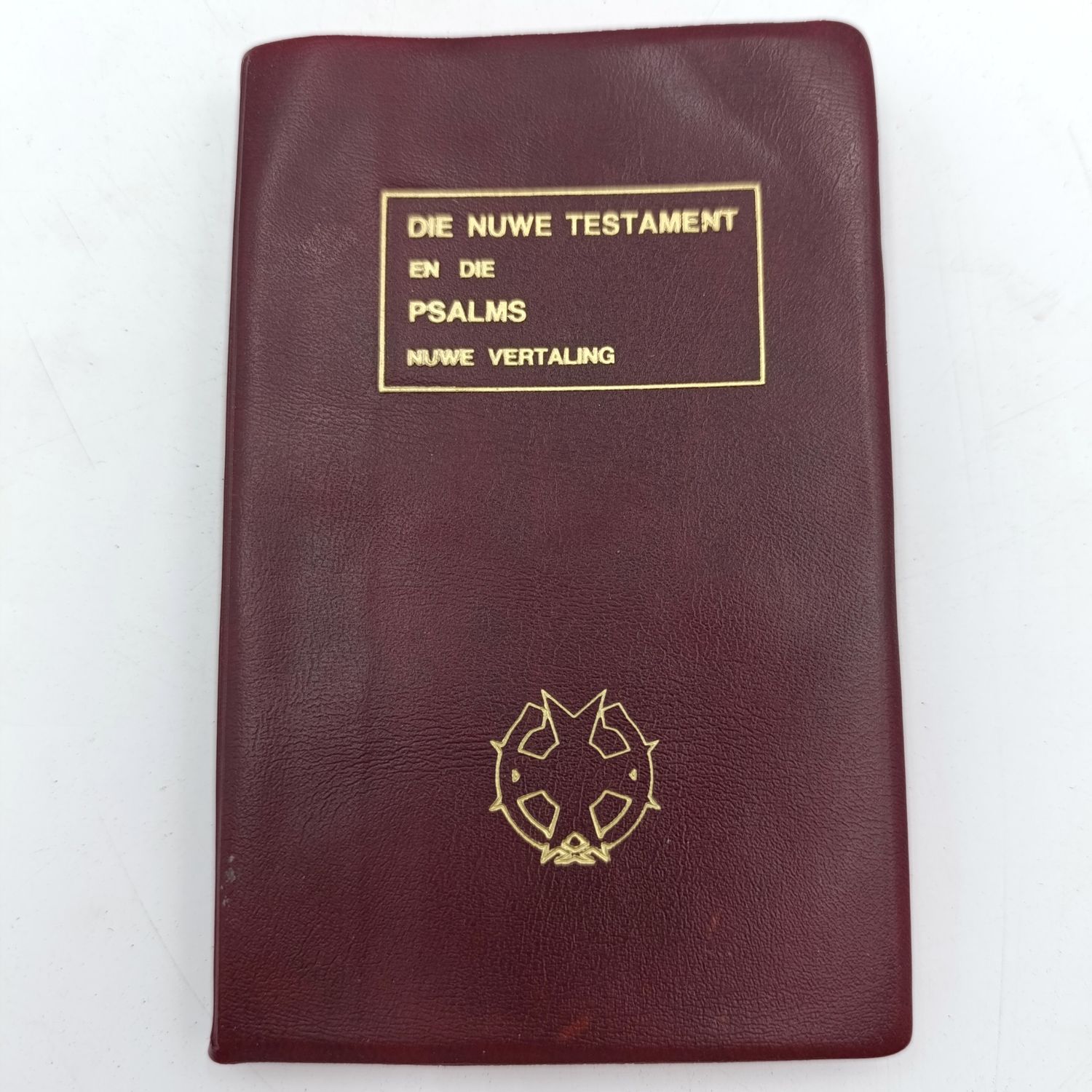 SADF Chaplin service New Testament and Psalms Bible - 1983 Afrikaans