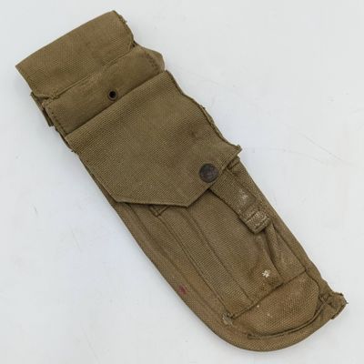 Old South African police webbing holster