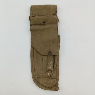 Old South African police webbing holster