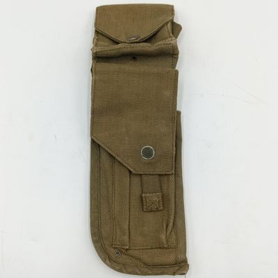 Old South African police webbing holster