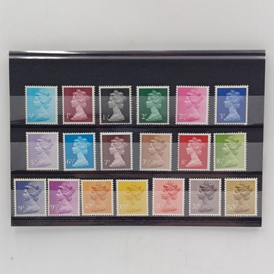 British Post Office Low Values definitive stamps presentation pack no 90