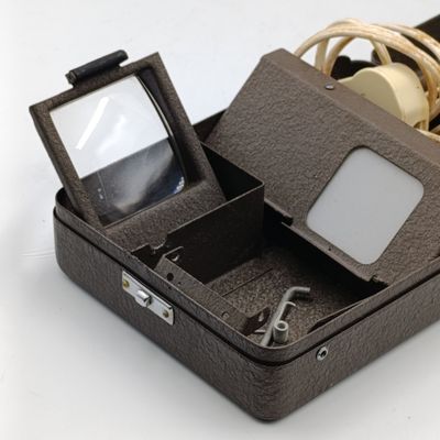 Vintage Aldis electronic slide viewer