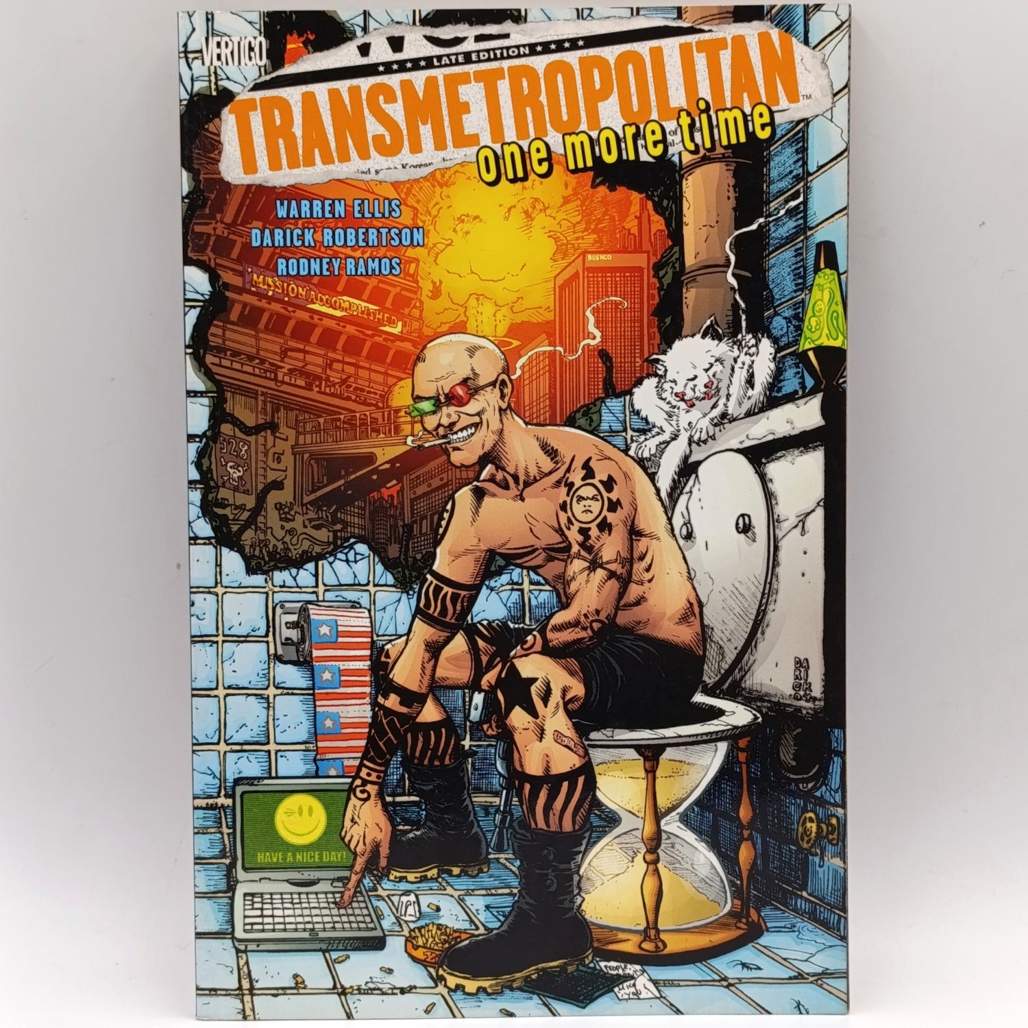 Vertigo Transmetropolitan One More Time graphic novel