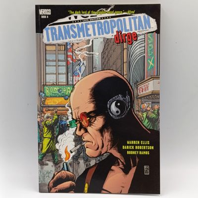 Vertigo Transmetropolitan dirge graphic novel