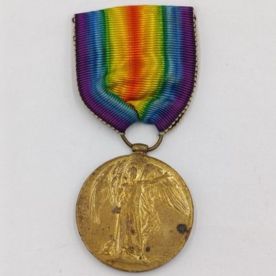 WW1 Victory medal issued to 66936 Sapper N.C. Reeder, Royal Engineers