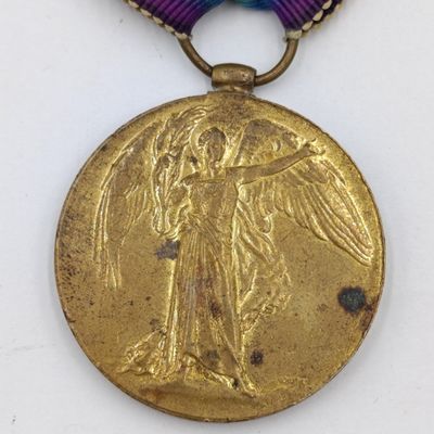 WW1 Victory medal issued to 66936 Sapper N.C. Reeder, Royal Engineers