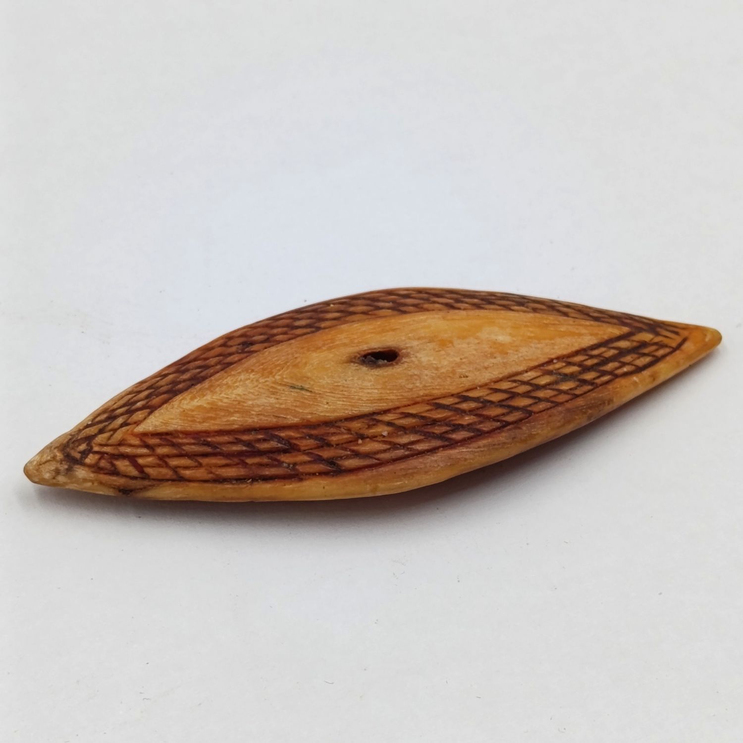 Antique Ekipa/Omakipa button made by Ovambo/Kwanyama tribe