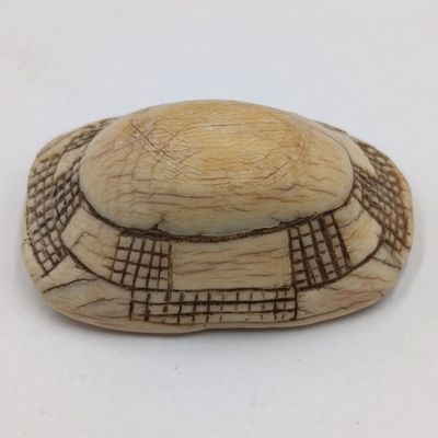 Antique Ekipa/Omakipa button made by Ovambo/Kwanyama tribe