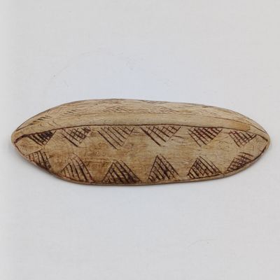 Antique Ekipa/Omakipa button made by Ovambo/Kwanyama tribe