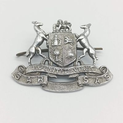 SA Railways officer cap badge officer cap badge