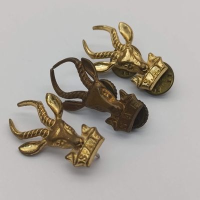 SA Infantantry beret and collar badges set