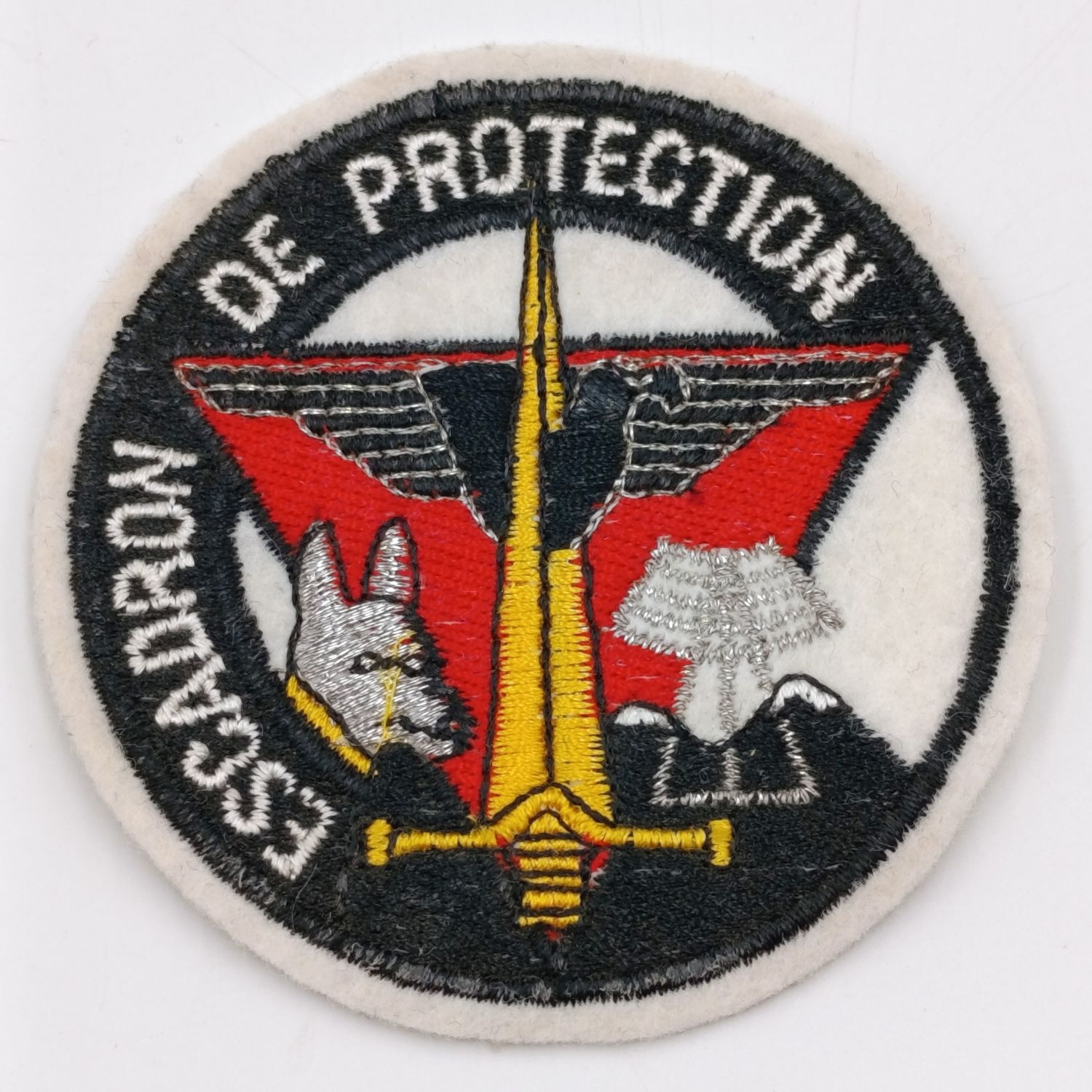 French Air Force Air Base 943 cloth patch
