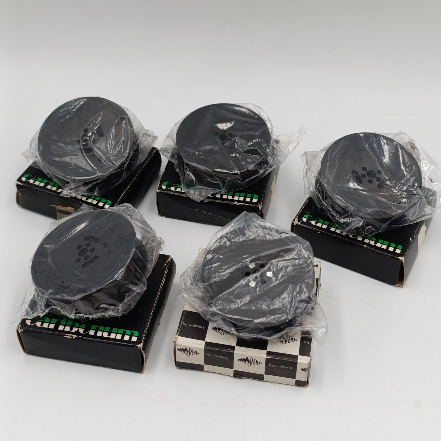 Lot of 5 vintage typewriter ink ribbons