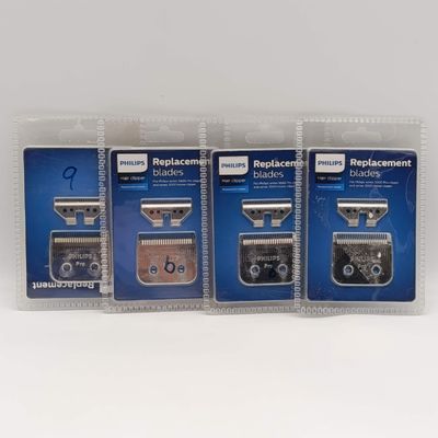 Lot of 4 Philips replacement hair clipper blades