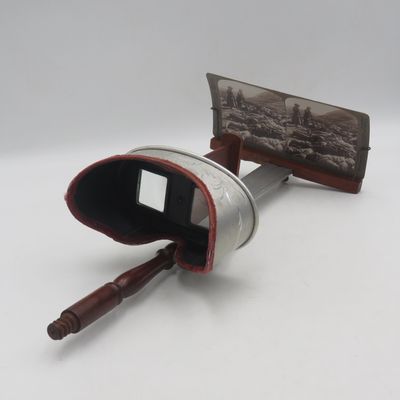 Antique Fine Art photographics stereoscope viewer