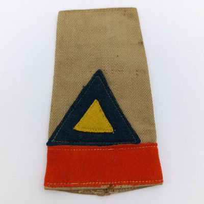 WW2 Period 6th SA Armoured division epaulette