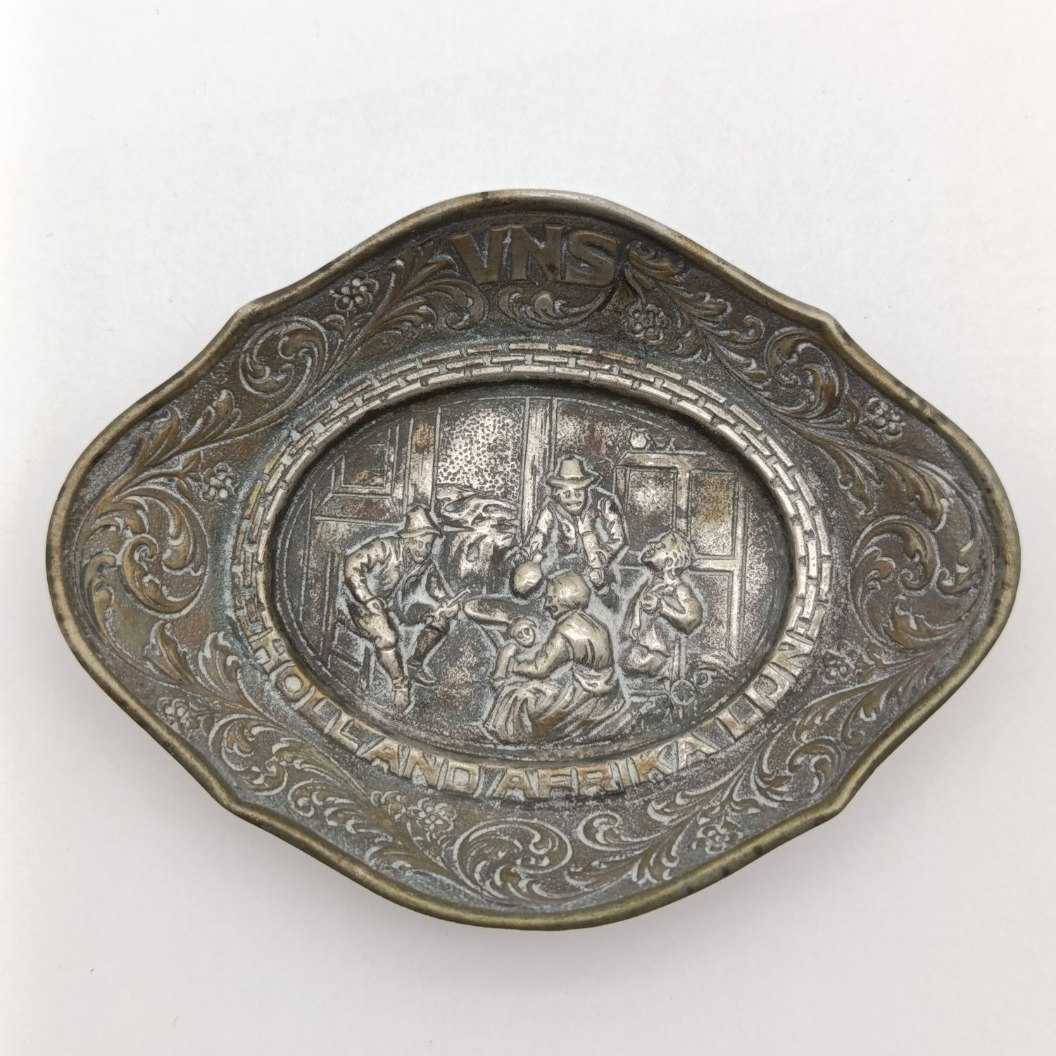 Holland Afrika Line shipping small trinket bowl marked VNS (vereenigde Nederlandsche Scheepvaartmaatschappij)