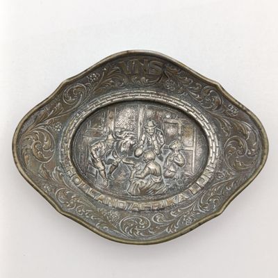 Holland Afrika Line shipping small trinket bowl marked VNS (vereenigde Nederlandsche Scheepvaartmaatschappij)