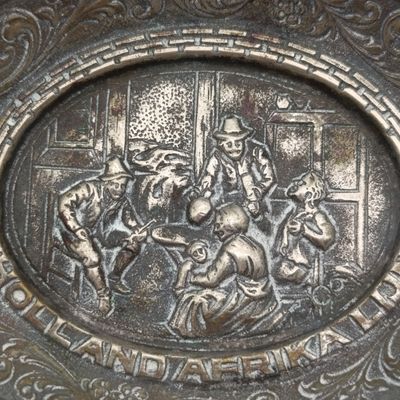 Holland Afrika Line shipping small trinket bowl marked VNS (vereenigde Nederlandsche Scheepvaartmaatschappij)