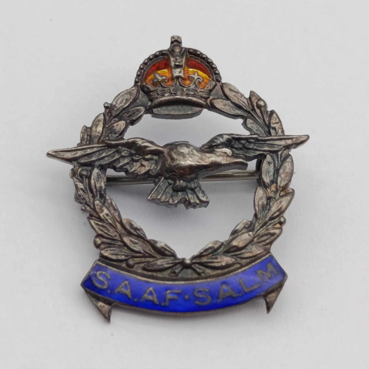 WW2 SA Air Force silver sweetheart badge