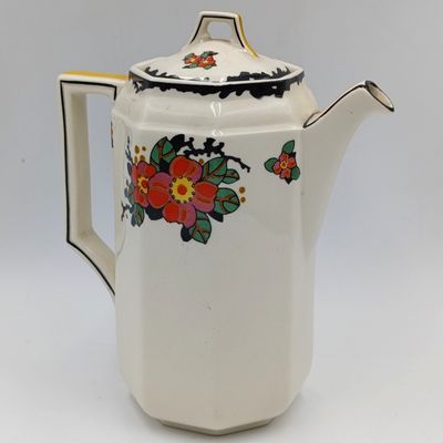 Antique Royal Doulton Woburn porcelain coffee pot