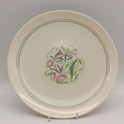 Vintage Susie Cooper Crown Works Burslem porcelain plate