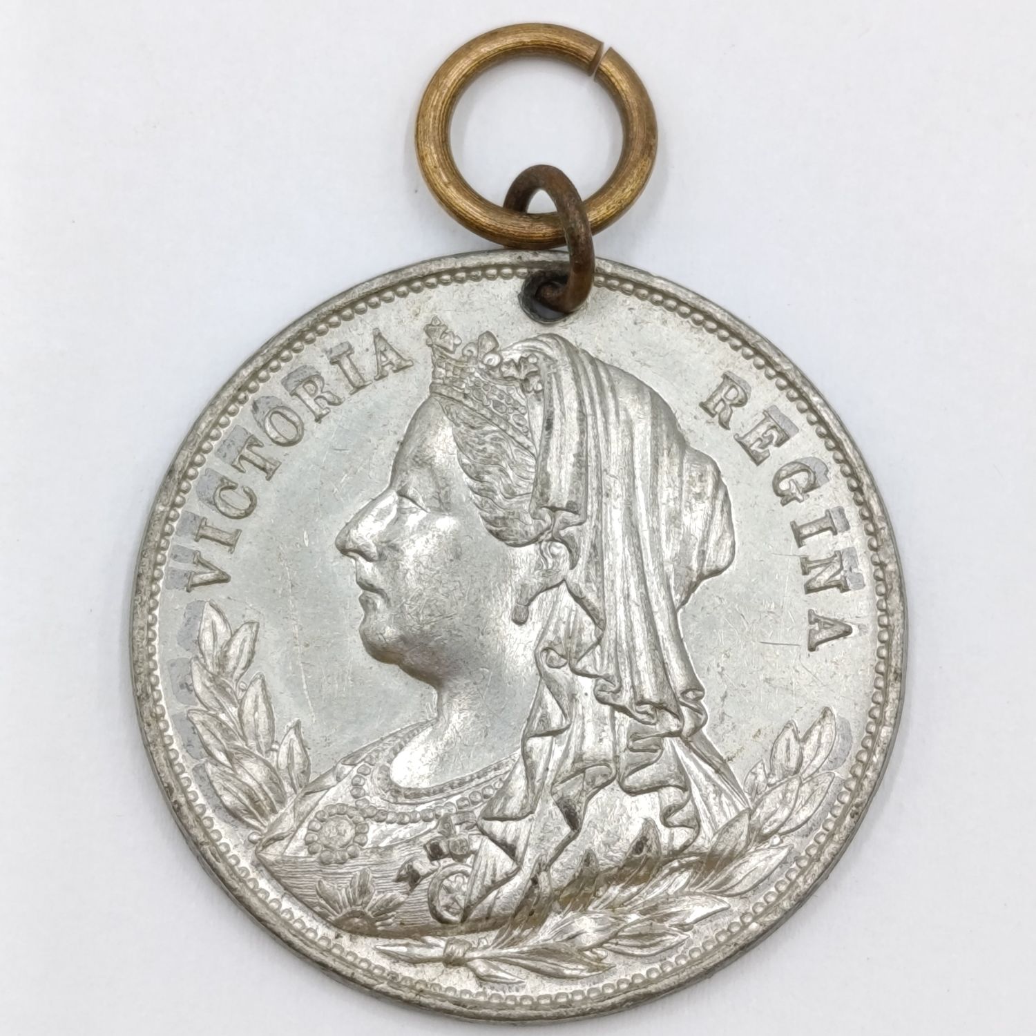 1897 Queen Victoria 50 year reign medallion Issued by City of Cape Town excellent condition