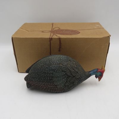 Feathers Crowned Guineafowl Limited edition figurine - #653 of 5000 - in box
