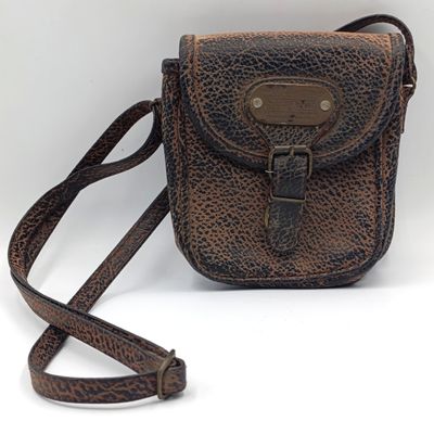 Vintage Stefanie fashion connection leather pouch