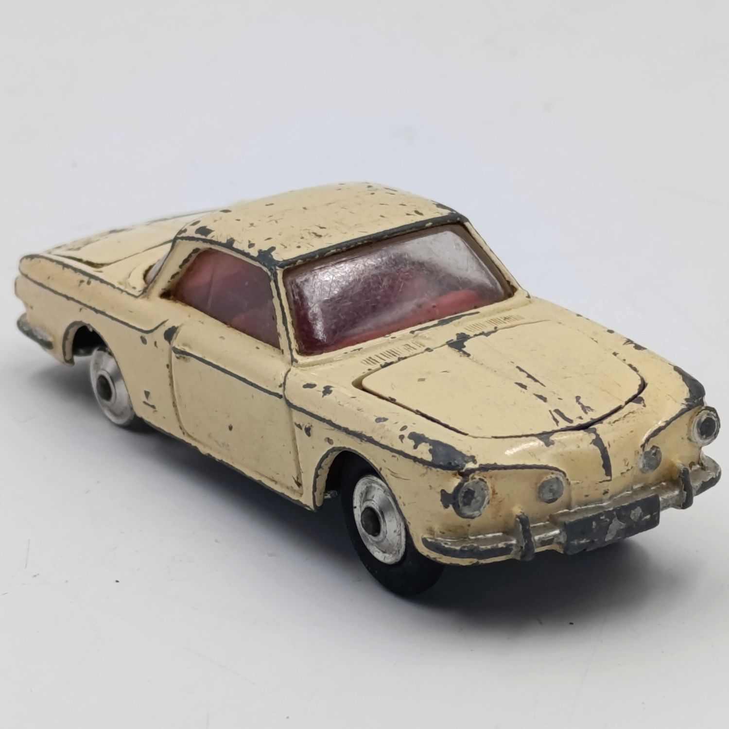Corgi Toys Volkswagen 1500 Karmann Ghia die-cast toy car - one tyre missing