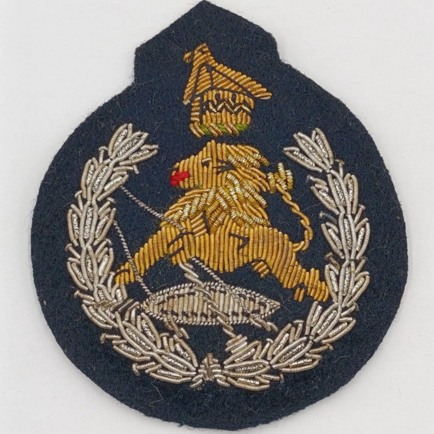 Rhodesia BSAP bullion wire cap badge