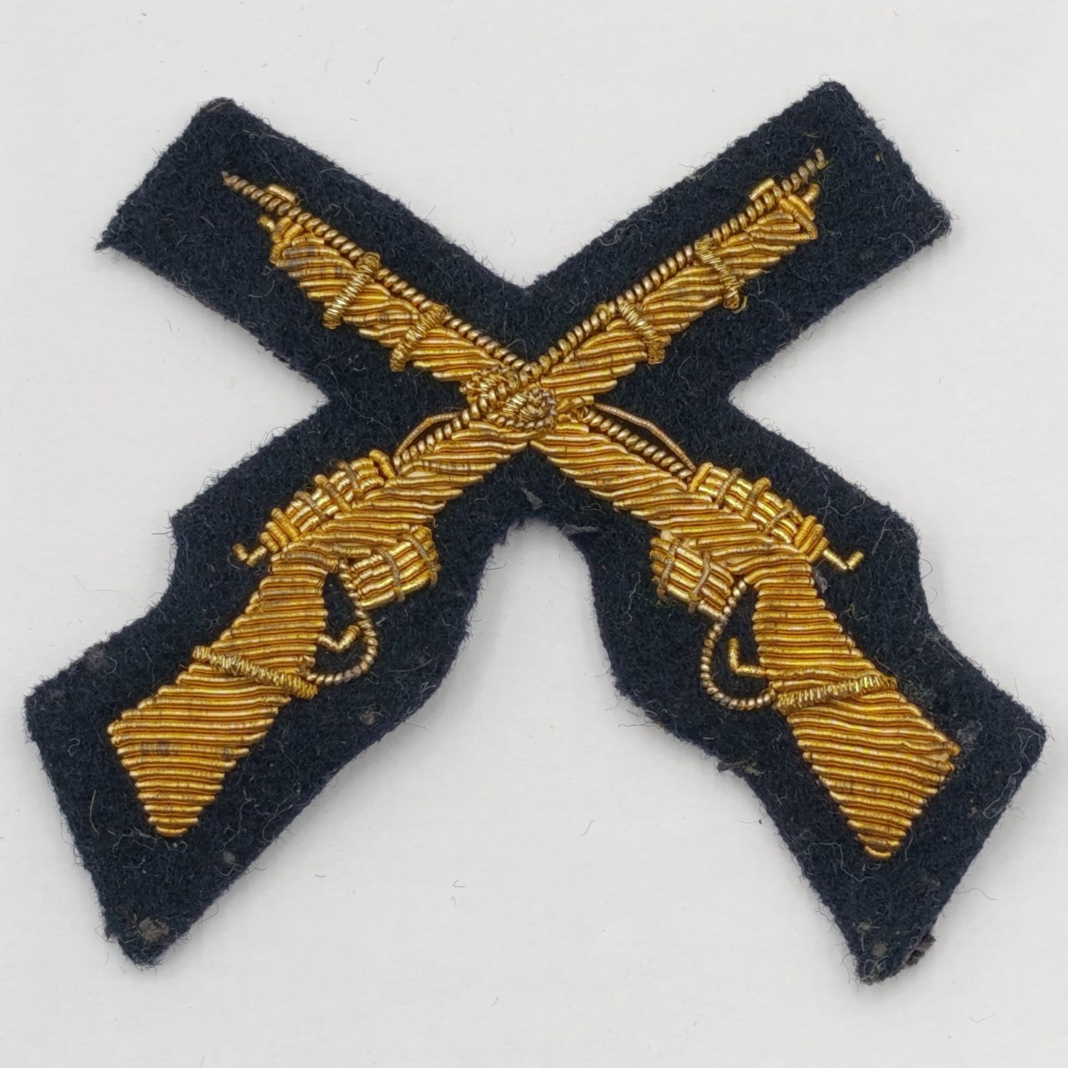 Rhodesian BSAP bullion wire marksman badge