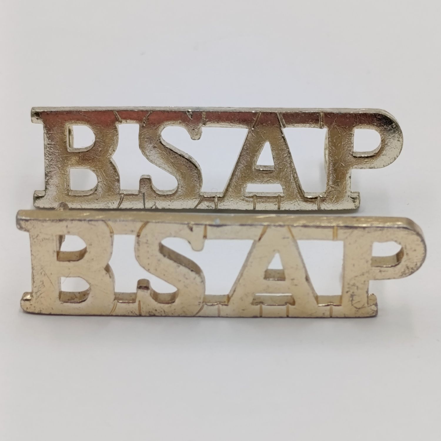 Pair of Rhodesian BSAP shoulder titles