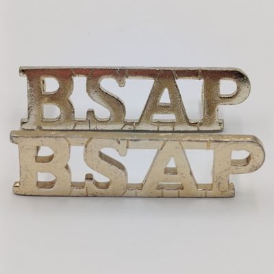 Pair of Rhodesian BSAP shoulder titles